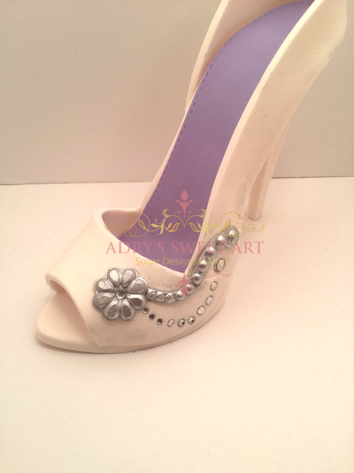 Gum Paste High Heel Shoe Cake Topper