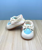 Gum Paste Baby Boy Boat Shoes Cake Topper