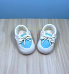 Gum Paste Baby Boy Boat Shoes Cake Topper