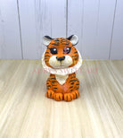 Gum Paste Jungle Animals Cake Topper Set