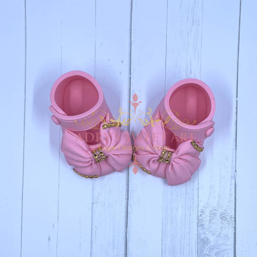 Baby girl bow shoes on sale