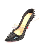 Gum Paste Stiletto Shoe with Bow and Rhinestones - Adry’s Sweet Art